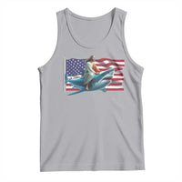 Funny Jesus Shark Tank Top Christian Patriotic American Flag Meme - Wonder Print Shop