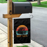 Book Lover Garden Flag Get Lit Literature Reading - Wonder Print Shop