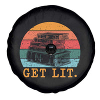 Book Lover Spare Tire Cover Get Lit Literature Reading - Wonder Print Shop