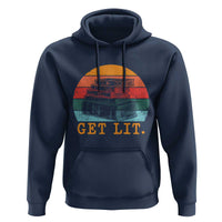 Book Lover Hoodie Get Lit Literature Reading - Wonder Print Shop
