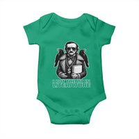 Funny Edgar Allan Poe Baby Onesie I Put The Lit In Literature - Wonder Print Shop