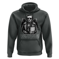 Funny Edgar Allan Poe Hoodie I Put The Lit In Literature - Wonder Print Shop