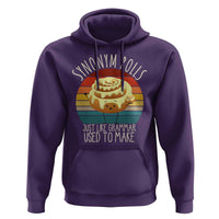 Funny English Grammar Hoodie Synonym Rolls Just Like Grammar Used To Make - Wonder Print Shop