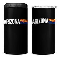 Vintage Arizona AZ State Flag 4 in 1 Can Cooler Tumbler