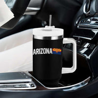 Vintage Arizona AZ State Flag Tumbler With Handle