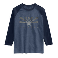 Arizona State Flag Pride Southwest Heritage Americana Raglan Shirt