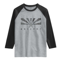 Arizona State Flag Pride Southwest Heritage Americana Raglan Shirt