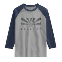 Arizona State Flag Pride Southwest Heritage Americana Raglan Shirt