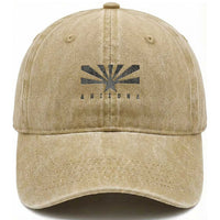 Arizona State Flag Pride Southwest Heritage Americana Washed Cotton Baseball Cap