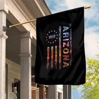 Arizona American Flag Pride Cactus Landscape Established 1912 Garden Flag