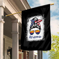 Arizona American Flag Messy Bun Pride Garden Flag