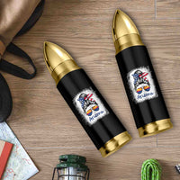 Arizona American Flag Messy Bun Pride Bullet Tumbler