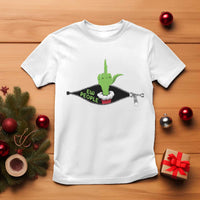 Funny Elf Hand Christmas T Shirt Ew People Anti Socaial Xmas - Wonder Print Shop