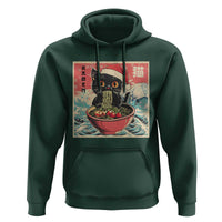 Cat Ramen Christmas Hoodie Japanese Kawaii Retro Cats Manga - Wonder Print Shop