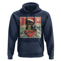 Cat Ramen Christmas Hoodie Japanese Kawaii Retro Cats Manga - Wonder Print Shop