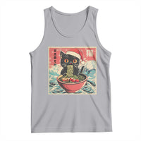 Cat Ramen Christmas Tank Top Japanese Kawaii Retro Cats Manga - Wonder Print Shop