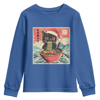 Cat Ramen Christmas Youth Sweatshirt Japanese Kawaii Retro Cats Manga - Wonder Print Shop
