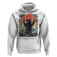 Catzilla Christmas Hoodie Japanese Cat Lover Kitty - Wonder Print Shop
