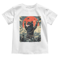 Catzilla Christmas Toddler T Shirt Japanese Cat Lover Kitty - Wonder Print Shop