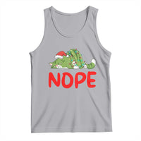 Funny Lazy Cat Christmas Tank Top Nope Not Today - Wonder Print Shop