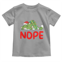 Funny Lazy Cat Christmas Toddler T Shirt Nope Not Today - Wonder Print Shop
