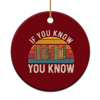 67 Six Seven Book Lover Meme Ceramic Ornament If You Know You Know - Wonder Print Shop