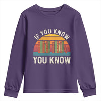 67 Six Seven Book Lover Meme Youth Sweatshirt If You Know You Know - Wonder Print Shop