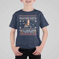 Marcus The Worm Christmas Meme T Shirt For Kid Rigatoni Pasta We Will Make Some Together - Wonder Print Shop