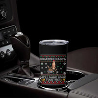 Marcus The Worm Christmas Meme Tumbler Cup Rigatoni Pasta We Will Make Some Together - Wonder Print Shop