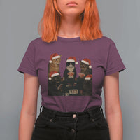 Poker Cats Christmas Meme Shirt T Shirt For Women Funny Gambling Cat - Wonder Print Shop