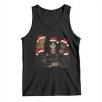 Poker Cats Christmas Meme Shirt Tank Top Funny Gambling Cat - Wonder Print Shop