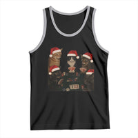 Poker Cats Christmas Meme Shirt Tank Top Funny Gambling Cat - Wonder Print Shop