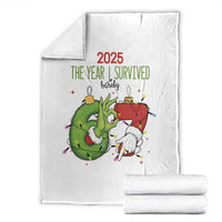 The Year I Survived 67 Six Seven Christmas Meme Throw Blanket - Wonder Print Shop