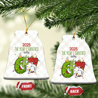 The Year I Survived 67 Six Seven Christmas Meme Ceramic Ornament - Wonder Print Shop