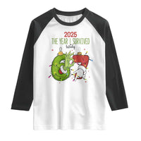 The Year I Survived 67 Six Seven Christmas Meme Raglan Shirt - Wonder Print Shop