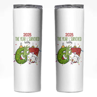 The Year I Survived 67 Six Seven Christmas Meme Skinny Tumbler - Wonder Print Shop