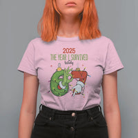The Year I Survived 67 Six Seven Christmas Meme T Shirt For Women - Wonder Print Shop