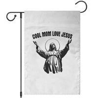 Christian Mom Faith Garden Flag Cool Mom Love Jesus - Wonder Print Shop