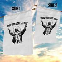 Christian Mom Faith Garden Flag Cool Mom Love Jesus - Wonder Print Shop