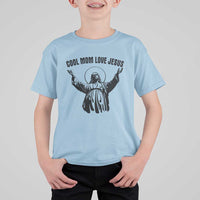 Christian Mom Faith T Shirt For Kid Cool Mom Love Jesus - Wonder Print Shop