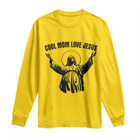 Christian Mom Faith Long Sleeve Shirt Cool Mom Love Jesus - Wonder Print Shop