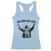 Christian Mom Faith Racerback Tank Top Cool Mom Love Jesus - Wonder Print Shop