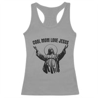 Christian Mom Faith Racerback Tank Top Cool Mom Love Jesus - Wonder Print Shop