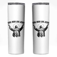 Christian Mom Faith Skinny Tumbler Cool Mom Love Jesus - Wonder Print Shop