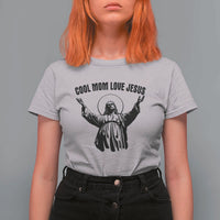 Christian Mom Faith T Shirt For Women Cool Mom Love Jesus - Wonder Print Shop