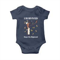 Marcus The Worm Meme Baby Onesie I Survived 67 Days On Rigatoni - Wonder Print Shop