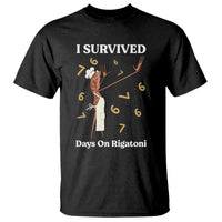 Marcus The Worm Meme T Shirt I Survived 67 Days On Rigatoni - Wonder Print Shop