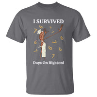 Marcus The Worm Meme T Shirt I Survived 67 Days On Rigatoni - Wonder Print Shop