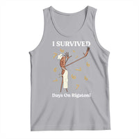 Marcus The Worm Meme Tank Top I Survived 67 Days On Rigatoni - Wonder Print Shop