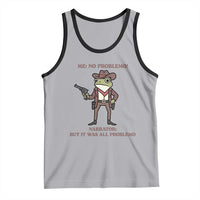 Cowboy Frog Meme Tank Top Funny Me No Problemo Narrator - Wonder Print Shop